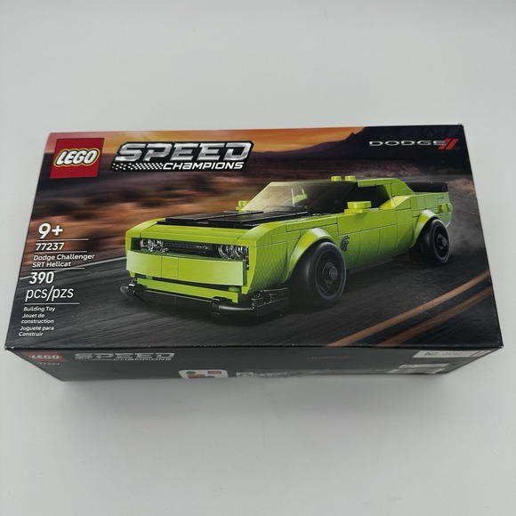 NEW LEGO Speed Champions Dodge Challenger Hellcat Sports Car Building Toy 77237 - Picture 1 of 2